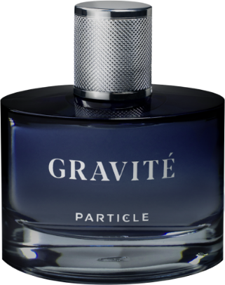 Gravité Particle a cologne bottle