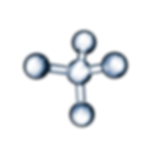 Molecule model, static.